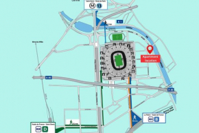 Chambre à 100m du Stade de France